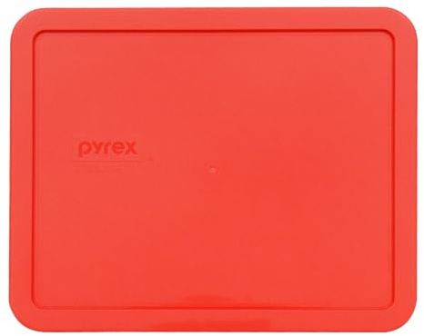 Pyrex 7212-PC 11-Cup Red Food Storage Replacement Lid - Made in USA