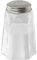 FMprofessional 22502 Salzstreuer 280ml, Glas/Edelstahl, Durchsichtig,silber