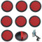 OTTYMO 8 Pack Adhesive Dashboard Mount Disk Pad 73mm Disk Dashboard Pad Suction Cup Mounting Disk Universal Dash Mount Pad for Cell Phone Holders GPS Suction Mount Sat Nav Dash Cam Holder-2.87in