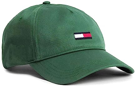Tommy Jeans Herren Cap Verschluss, Urban Green, Einheitsgröße
