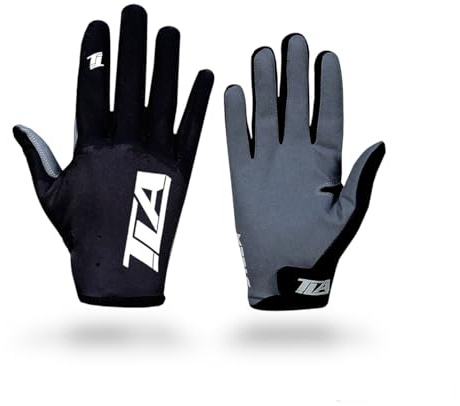 TLA STEEX guantes de motocross, mtb enduro, trial, bmx, hombre, mujer y niño, Ropa de moto y bicicleta. Guantes moto y ciclismo, verano, elásticos, ligeros, transpirables y resistentes al desgaste.