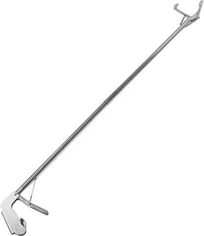 BELLIFFY Schlangenfalle Schlangengreifer Schlangenfänger Schlangenstäbchen Müllkralle Aufheben Fanghaken Müllgreifer-stöcke Greifer Für Die Handhabung Von Schlangen Rostfreier Stahl