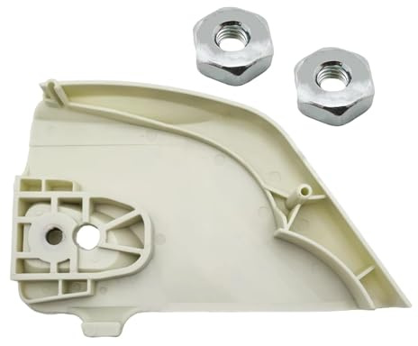 Accessoires pour tondeuses à Gazon Kit d'écrous de Barre de Couverture de pignon de Guidage de Barre de chaîne
