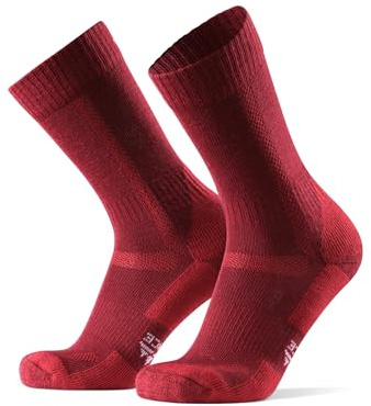 DANISH ENDURANCE Hiking Socks, Breathable Merino Wool Walking Socks with Anti Blister Cushioning, for Men & Women, Unisex