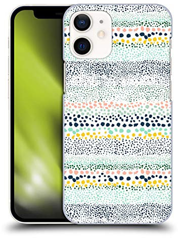 Head Case Designs Officially Licensed Ninola Dots Textured White Abstract Lines Hard Back Case Compatible With Apple iPhone 12 Mini