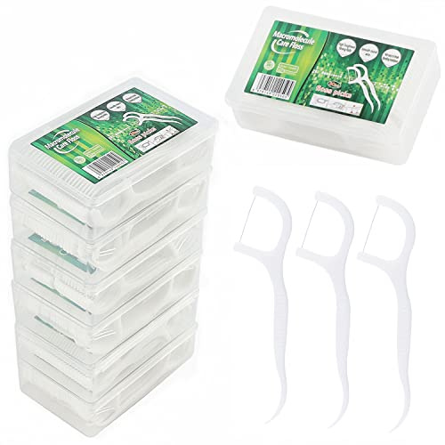 YIKAOMAI Filo interdentale per filo interdentale, filo dentale/dentale Flosser con design a Y, filo interdentale usa e getta (300 pezzi)