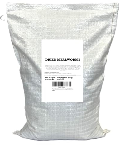 Premium Dried Mealworms 60 Litre (10kg) Wild Bird Food