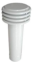 TUBO ESALATORE SCARICO FUMI TERMINALE TORRINO CALDAIA D° 130