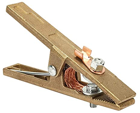 Pince de Masse Soudure, 300A, Mâchoire Lourde en Laiton, pour divers types d'équipements de soudage