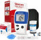 Blutzuckermessgerät, Zuckermessgerät mit Blutzuckerteststreifen 25, Sinocare Safe-Accu2 Blutzuckermessgerät set mit teststreifen, mg/dL (Safe-Accu2 Messgeräte 25 Set)