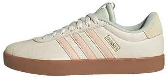 adidas Vl Court 3.0 Shoes Damen Schuhe, Wonder White Powder Coral Linen Green, 39 1/3 EU