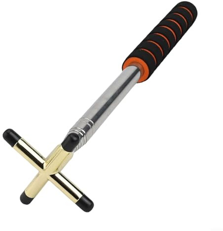 Yhenlovtt Pont de queue de billard rétractable en acier inoxydable avec poignée antidérapante en EVA, longueur réglable de 33 à 150 cm, outil tête rotative, rangement (style C)
