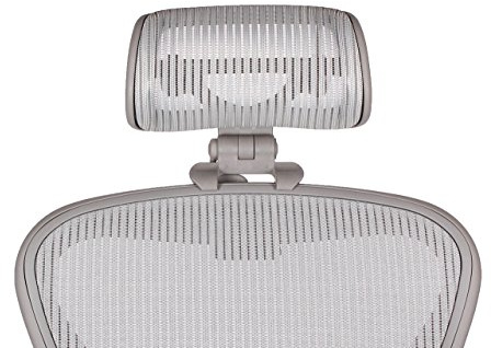 Engineered Now Kopfstütze für Classic Herman Miller Aeron Stuhl (H3 für Classic, Zink)