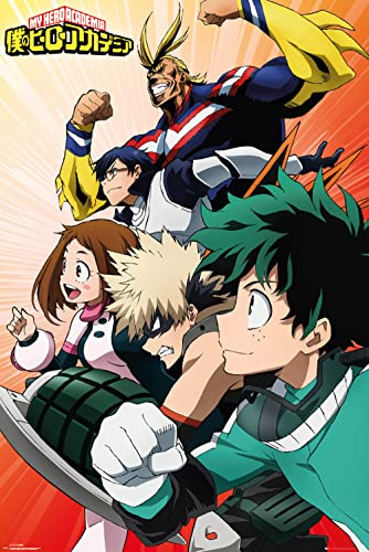 GB eye Ltd, My Hero Academia, Heroes, Maxi Poster 61 x 91,5 cm, FP4634