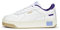 PUMA Damen Carina Street Sneaker, White White Elektro Purple Frosted Ivory, 39 EU
