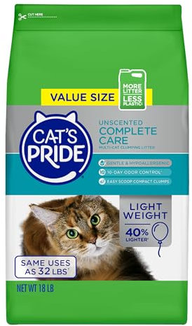 Cat's Pride Complete Care - Unscented 18lb Bag