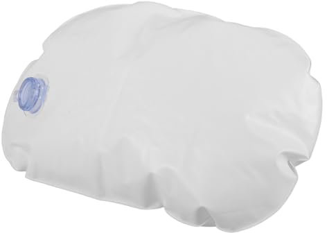 FRCOLOR Wasserfüllbares Badewannenkissen Mit Ergonomischem Sitzkomfort Aufblasbares Badekissen Mit Saugnapf Platzsparend Für Entspannendes Bad rutschfest Und Vielseitig Einsetzbar