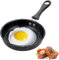 KIPIDA Mini Bratpfanne, 14 cm Klein Pfanne Antihaft Eierpfanne Frying Pans Omelette Pfanne Antihaftbeschichtung Spiegeleipfanne für Eiern Speck Schinkenscheiben Steaks,Gasherd und Induktion Kompatibel