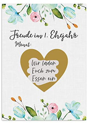 Nastami Hochzeitsspiel Jahresspiele Freude im ersten Ehejahr (Weiße Hochzeit)