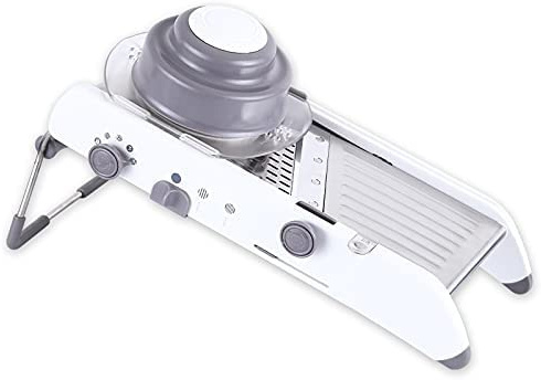 FZYE Tagliaverdure - Affettatrice mandolina Multifunzionale Taglierina Manuale in Acciaio Inox 20 Tipi Grattugia Regolabile Artefatto da Cucina Tagliapatate a Cipolla