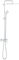 GROHE Duschsystem Tempesta C 250 Cube 26692 Brause-EHM Brausearm 390mm chrom