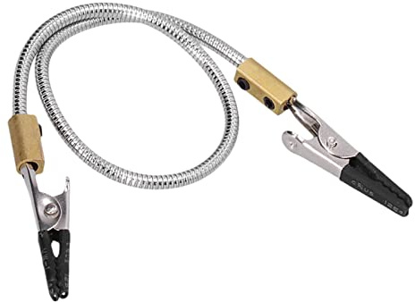 Herramienta de Soldadura de Tercera Mano que Ayuda a las Manos con 2 Clips Ajustables para Reparación Electrónica