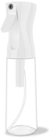 NMB HAIR SPRAY BOTTLE, CONTINUOUS FINE MIST PLASTIC WATER SPRAY BOTTLE FOR HAIRSTYLING (500 ml,white)