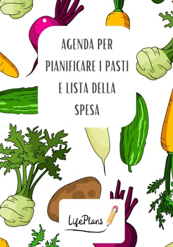 LifePlans Agenda per Pianificare i Pasti e Lista della Spesa - 52 Settimane – Pianificatore di Menù Settimanale (6)