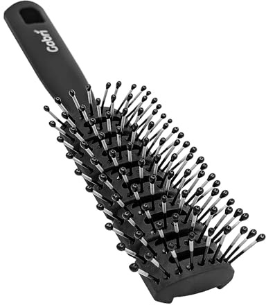 Gabri Professional Hair Drying Vented Vent Brush Vent Brush for Blow Drying,Styling Hair Brush for Wet Dry Curly Thick Straight Hair,For Women and Men, Ideal for Hairdresser, Barber & Home Use