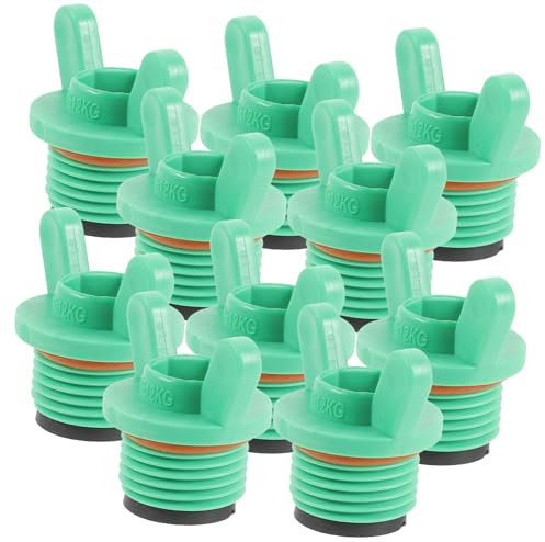 BESPORTBLE 10 Piezas Tapón De Plástico para Manguera De Jardín Accesorio De Aspersor Tapón De Extremo De Manguera Multiusos para Exterior