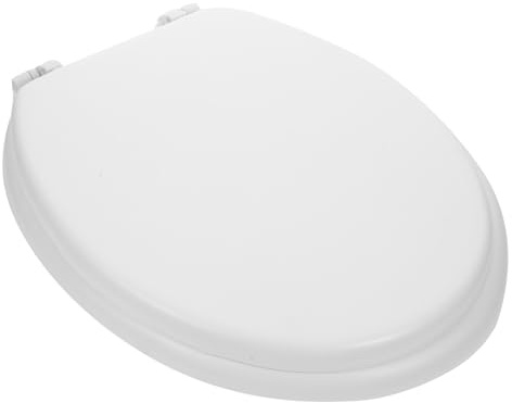 Alipis Sedile Wc in Schiuma Morbida Copriwater e Cerniere Sedile del Water a Chiusura Lenta Design Spesso e Confortevole per Bagno e Camper Facile da Pulire e Sostituire