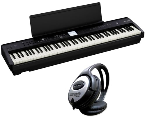 Roland FP-E50 Keyboard Stage Piano mit keepdrum Kopfhörer