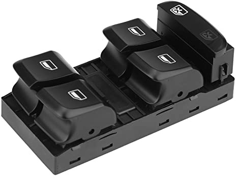 Pulsante Alzacristalli, Interruttore per Alzacristallo OE 8KD 959 851 Elettrico Pulsante di Controllo Finestrino Laterale Conducente Accessorio per Auto adatto per S4 Q5 B8
