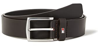 Tommy Hilfiger NEW DENTON 3.5 BELT Gürtel Herren, Braun (Testa Di Moro), W80