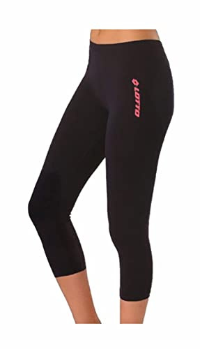 Lotto Offerta 2-4 Pezzi Leggings Corto Modello Capri - Leggings in Cotone Elasticizzato Leggings Sportivi Donna Pantaloncini Sportivi (2 Pezzi-Blu, L)