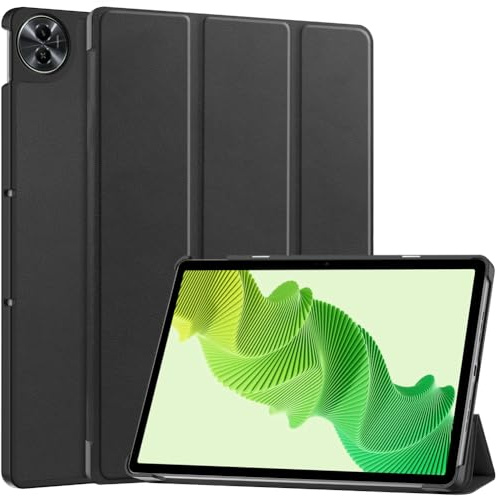 Kepuch Custer Hülle für Realme Pad 2 11.5,Smart PU-Leder Hüllen Schutzhülle Tasche Case Cover - Schwarz