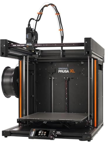Original Prusa XL Semi-Assembled 1-toolhead 3D Printer, Large-Scale CoreXY 3D Printer, Easy to Assemble, Build Volume of 14.17×14.17×14.17 in, Upgradable with Additional toolheads