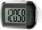 Ankilo 3D Walking Schrittzähler, tragen Umhängeband Einfacher Schrittzähler Clip zum Gehen, mit großer Digitalanzeige LCD-Display,mini Schrittzähler,Schwarzer