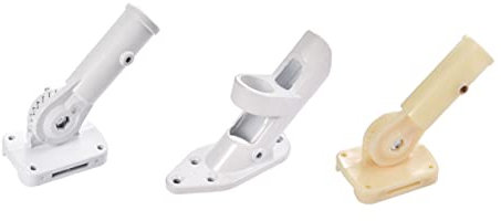 POPETPOP 1 Pc Support de hampe de Drapeau Support de Support de Drapeau Support de Poteau mâts de Drapeau pour l'extérieur de la Maison Base réglable treteaux reglables Porte-Drapeau