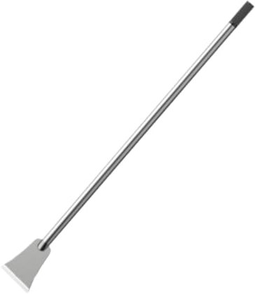 Qianly Raschiatore per Pareti, Strumento di Rimozione Piastrelle, Manico Lungo in Metallo per Pulizia, Raschietto di Ghiaccio