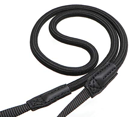 HITHUT Quick Release Camera Neck Strap Shoulder Strap Belt for Mirrorless Digital Cameras Climbing Rope with Quick Release QD Loops Connector with O-Ring Adjustable Length 30-53inch Black
