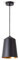 Paco Home Pendelleuchte Wohnzimmer Hängelampe Esstisch Küche Lampenschirm Lampe Industrial Design Textilkabel E27, Lampenart:Pendelleuchte - Schwarz, Farbe: Gold (Ø19.5 cm)