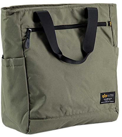 Alpha Industries Alpha Backpack Tote Bag Unisex Rucksack Sage-Green