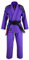 Playwell Pro Damen BJJ GI Jiu Jitsu-Uniform (kommt mit weißem Ju Jitsu-Gürtel) – Lila (F2)