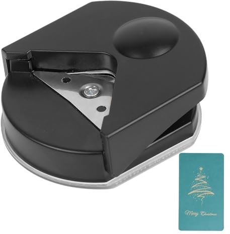 Generisch Eckenrunder, Eckenabrunder Stanzer, Eckenabrunder Für Laminierfolien Und Papier, Stabiler Edelstahl Stanzer Rund Zum Basteln Für Scrapbook, Einladungen, Grußkarten