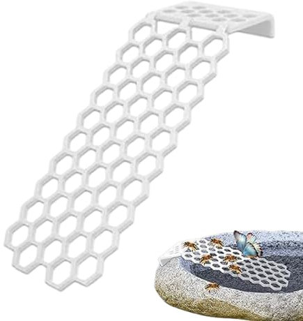 ÎLe Flottante Aux Abeilles | Construction Robuste ÉChelles Flottantes Abeilles | Abreuvoir Papillon | ÎLe Flottante Plastique Abeilles Station pour Ruchers, Jardins, Vergers