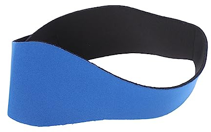 YARNOW Swimming Headband Diving Ear Protection Headband Adjustable for Boys and Girls Adults Yoga Sports Hair Band Blue