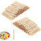 200 Piezas Tenedores de Madera Tenedor de Patatas Fritas 85mm Tenedor Pequeños para Fiestas Cumpleaños Camping Y Pícnic