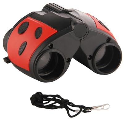 KIXZSAZ Binoculares para niños Juguete Los binoculares de la jungla ofrecen facilidad de para adaptarse a los jóvenes exploradores Distancia ocular Educativo resolución Regalo a prueba golpes