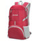 ZOMAKE 35L Leicht Faltbarer Rucksack Packbare Backpacks,Kleiner Rucksäcke Wanderrucksack Wasserdicht für Damen Herren Outdoor Wandern(Rot)